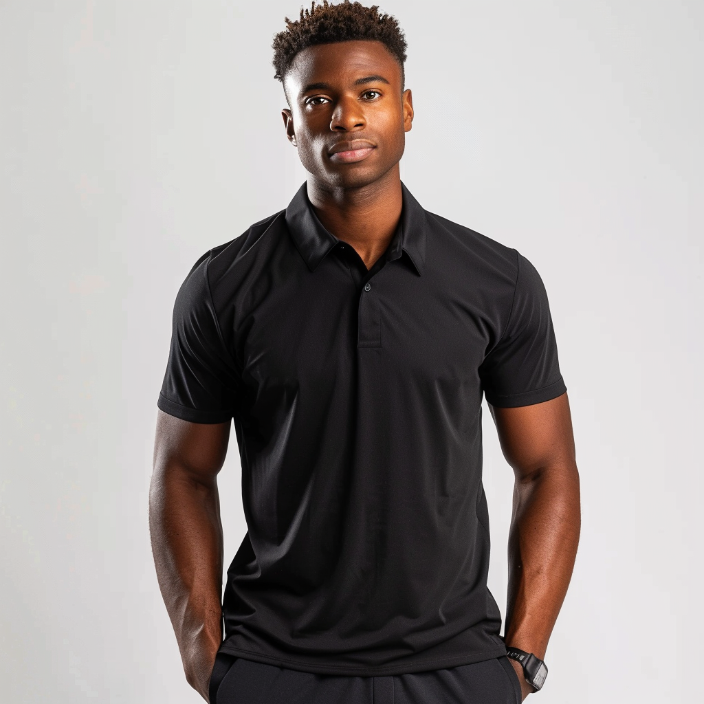 Carbon Active Polo Shirt